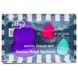 Eklips Professional Makeup Sponge Set of 3