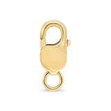 14K Yellow Gold 3/8 Cttw Two-Strand Marquise and Bar Charm Paper Clip Link Pendant Necklace  (I-J Color, I1-I2 Clarity) -18" and 20" Inch Lengths
