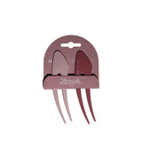 Janeke Large Pink Double Hair Clips for Secure Hold 2-Pack