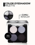 Flormar Color Palette Shimmering 4-Color Eyeshadow Palette