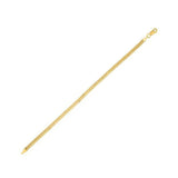 14k Yellow Gold Bismark Bracelet (3.50 mm)