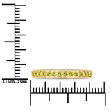 0.32 Carat Genuine Yellow Diamond 14K Yellow Gold Ring (I1-I2)