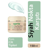 Agarta Natural Green Clay Face Mask with Tea Tree 150 ml