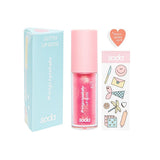 Soda Glitter Lipgloss - Long Lasting Peach Queen Shiny Lip Gloss for Glamorous Lips