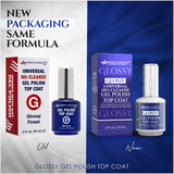No-Cleanse Gel Polish Top Coat | Glossy .5oz