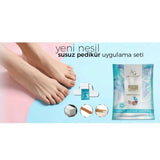 Argan Care Pedicure Set with Keratin & Argan Oil 4 Pieces