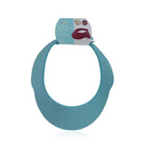 Babyjem Turquoise Baby Bath Visor Shield for Safe Bathing