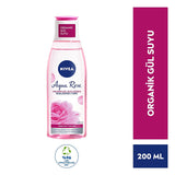 Nivea Aqua Rose Moisturizing Toner 200ml - Organic Rose Water