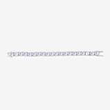 40.00 Carat Genuine Opal Rainbow Quartz .925 Sterling Silver Bracelet