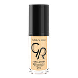 Golden Rose Total Cover 2in1 Foundation & Concealer - Shade 21 | Lightweight Formula