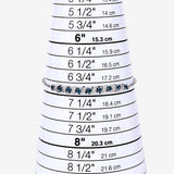 1.34 Carat Genuine London Blue Topaz and White Topaz .925 Sterling Silver Bracelet