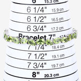21.37 Carat Genuine Peridot .925 Sterling Silver Bracelet