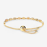 1.83 Carat Genuine Multi Sapphire .925 Sterling Silver Bracelet