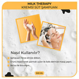 Morfose Moisturizing Shampoo with Milk Protein & 12 Amino Acids - Nourishing Creamy Shampoo for Dry Hair, Promotes Healthy Hair Growth