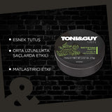 Toni&Guy Matte Finish Hair Styling Cream Wax - 75ml, Strong Hold, Natural Look