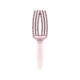 Olivia Garden Fingerbrush Care Pastel Pink Boar & Nylon Brush Medium