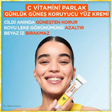 Garnier Vitamin C Daily Sunscreen SPF50+ - 40ml | Brightening Formula