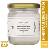 Bade Natural 100% Cold-Pressed Coconut Oil for Hair & Skin 150g