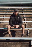 MEN'S | BASE LAYER HOODIE : BLACK