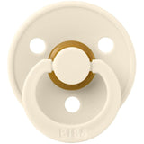 Bibs Colour Anatomical Rubber Pacifier Ivory 0-36 Months