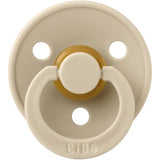 Bibs Colour Anatomical Rubber Pacifier Vanilla 0-6 Months
