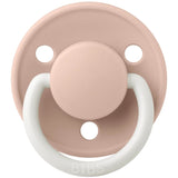 Bibs Colour Natural Rubber Pacifier for 0-6 Months Blush Night 1pc
