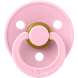 Bibs Colour Natural Rubber Pacifier Baby Pink 6-18 Months