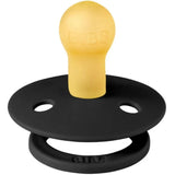 Bibs Colour Natural Rubber Pacifier Black 6-18 Months 1pc