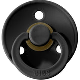 Bibs Colour Natural Rubber Pacifier Black 6-18 Months 1pc