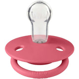 Bibs De Lux Silicone Pacifier for 0-36 Months Coral 1 Pack