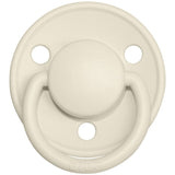 Bibs De Lux Silicone Pacifier for Ages 0-36 Months Ivory