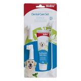 Bioline Mint Flavored Dog Dental Care Set for Fresh Breath 100g