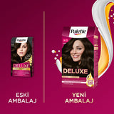 Palette Deluxe 4-0 Brown Hair Dye - Long-Lasting Hair Dye for Vibrant Color