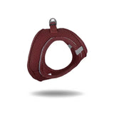 TailPetz Air-Mesh Dog Harness Breathable Comfort Bordo