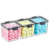 Box Up Plastic Storage Containers 3-Piece Set 2.1L Each