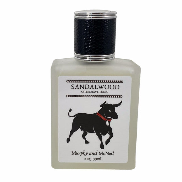 Bull and Bell Series: Sandalwood Aftershave Tonic - by Murphy and McNeil - Premium Aftershave from Herdzco Supplies - Just $11.99! Shop now at Herdzco Supplies