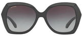 Bvlgari 8182-B 901/8G Black Gradient Square Sunglasses