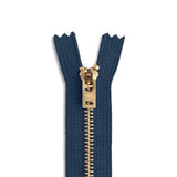 YKK #5 Brass Jacket Zipper - Premium Zippers from Herdzco Supplies - Just $20.99! Shop now at Herdzco Supplies
