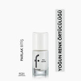 Flormar Full Color Extra Pigmented Nail Polish - High Pigmentation Nail Polish for Vibrant Color