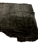 Black Cow Suede – Double Butt, 1.1–1.3 mm (3 oz), ~14 Sq Ft
