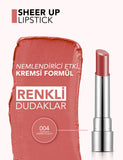 Flormar Sheer Up Moisturizing Lipstick Glossy Finish 3g