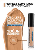 Flormar Perfect Coverage Blue Light Protection Liquid Concealer
