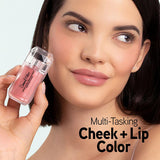 Physicians Formula Diamond Filler Allõk Blush - Radiant Shimmer for Cheeks & Lips - Desert Dust Glow