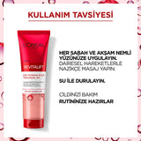 Loreal Paris Revitalift Skin Renewing Cleansing Gel - Anti-Aging Glycolic Acid Facial Cleansing Gel for Smoother Skin