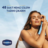 Vaseline Cocoa Glow Body Lotion - 48 Hour Moisturization, Ultra Hydrating Lipid Formula, Non-Greasy Texture for Dry Skin