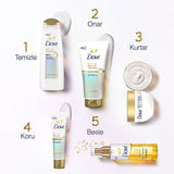 Dove Hair Repair Serum - Dual Phase Formula with Peptide Complex for Damaged Hair