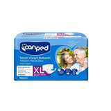 Canped Extra Large Adult Diapers with Textile Surface 30 Count