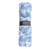 Blue Camouflage Swaddle