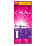 Carefree Mini Pantyliners Large for Daily Comfort 20 Count