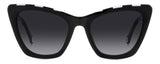 Carolina Herrera HER 0129/S Women's Square Sunglasses - Black